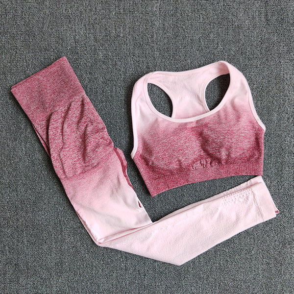 SVOKOR Seamless Yoga Set Sport Wear Women