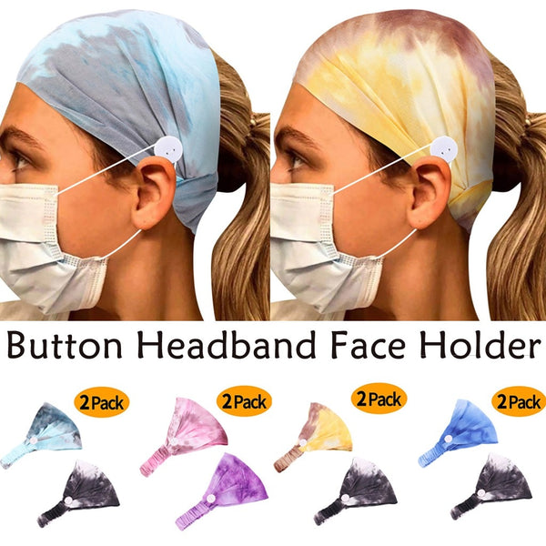 Button Headband Face Holder
