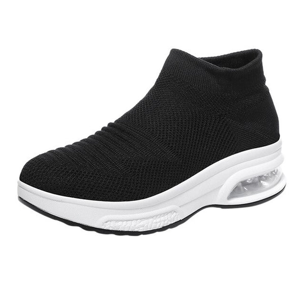Women Tennis Shoes Breathable Mesh Cushion Thick sole