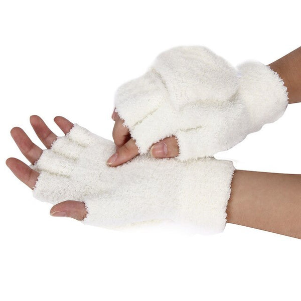fingerless gloves Girls Women Ladies