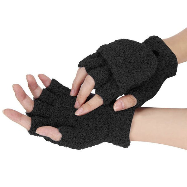 fingerless gloves Girls Women Ladies