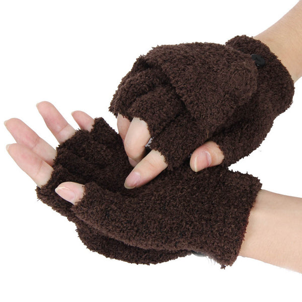 fingerless gloves Girls Women Ladies