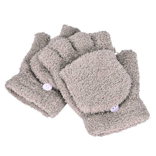 fingerless gloves Girls Women Ladies