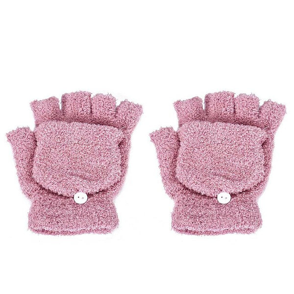 fingerless gloves Girls Women Ladies