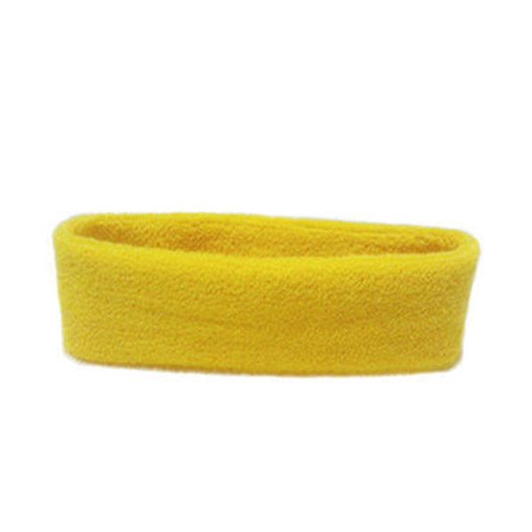 15#12 Colors Cotton Womens Men Sport Sweat Sweatband