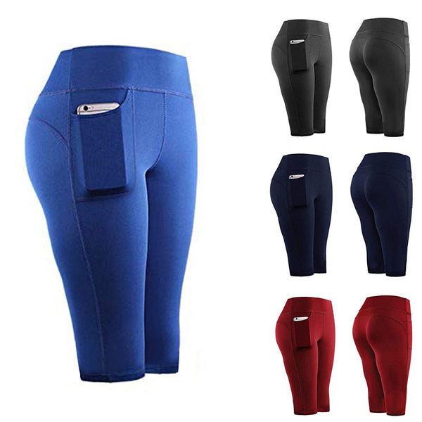 Women High Waist Seamless  Sport short