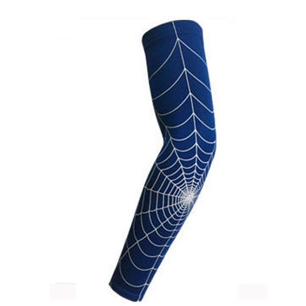 1PCS Cobweb Baseball Sport Arm Warmers Long Sleeve