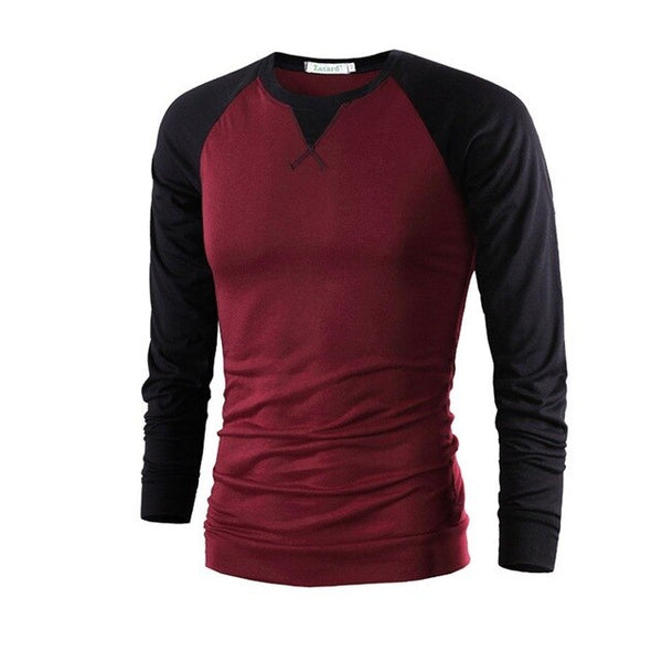 Long Sleeve Male Tee Tops Shirts