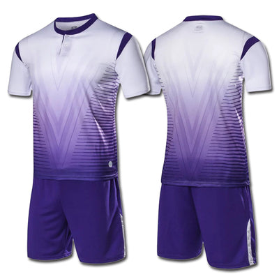 Kids men blank soccer jerseys set