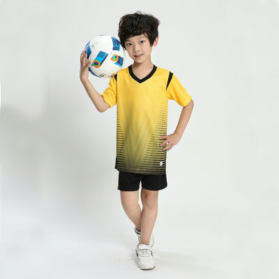 Kids men blank soccer jerseys set
